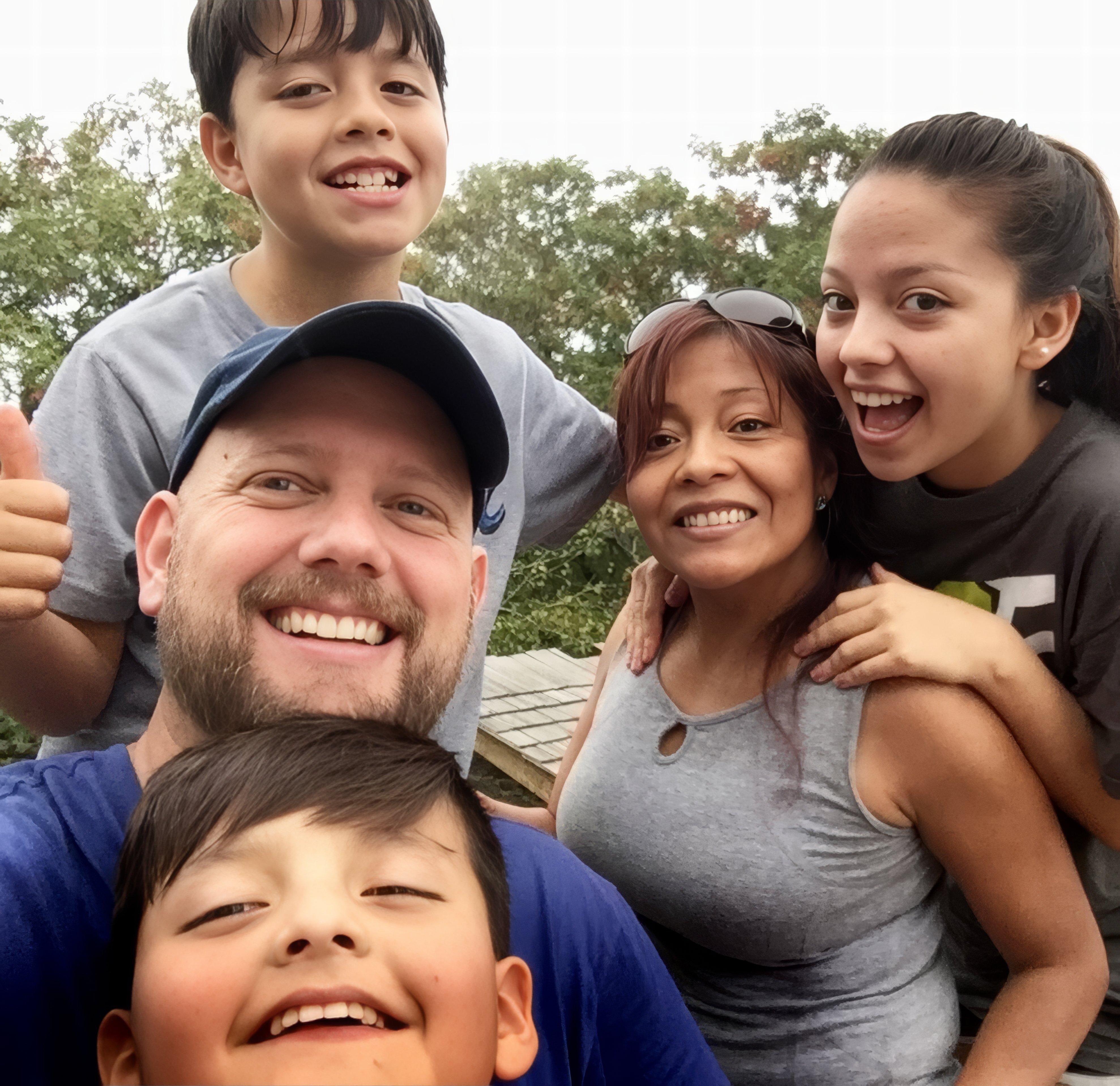 Jason, Norah, Erynn, Jordan, and Derrick Skipper