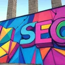 Abstract representation of SEO and digital growth