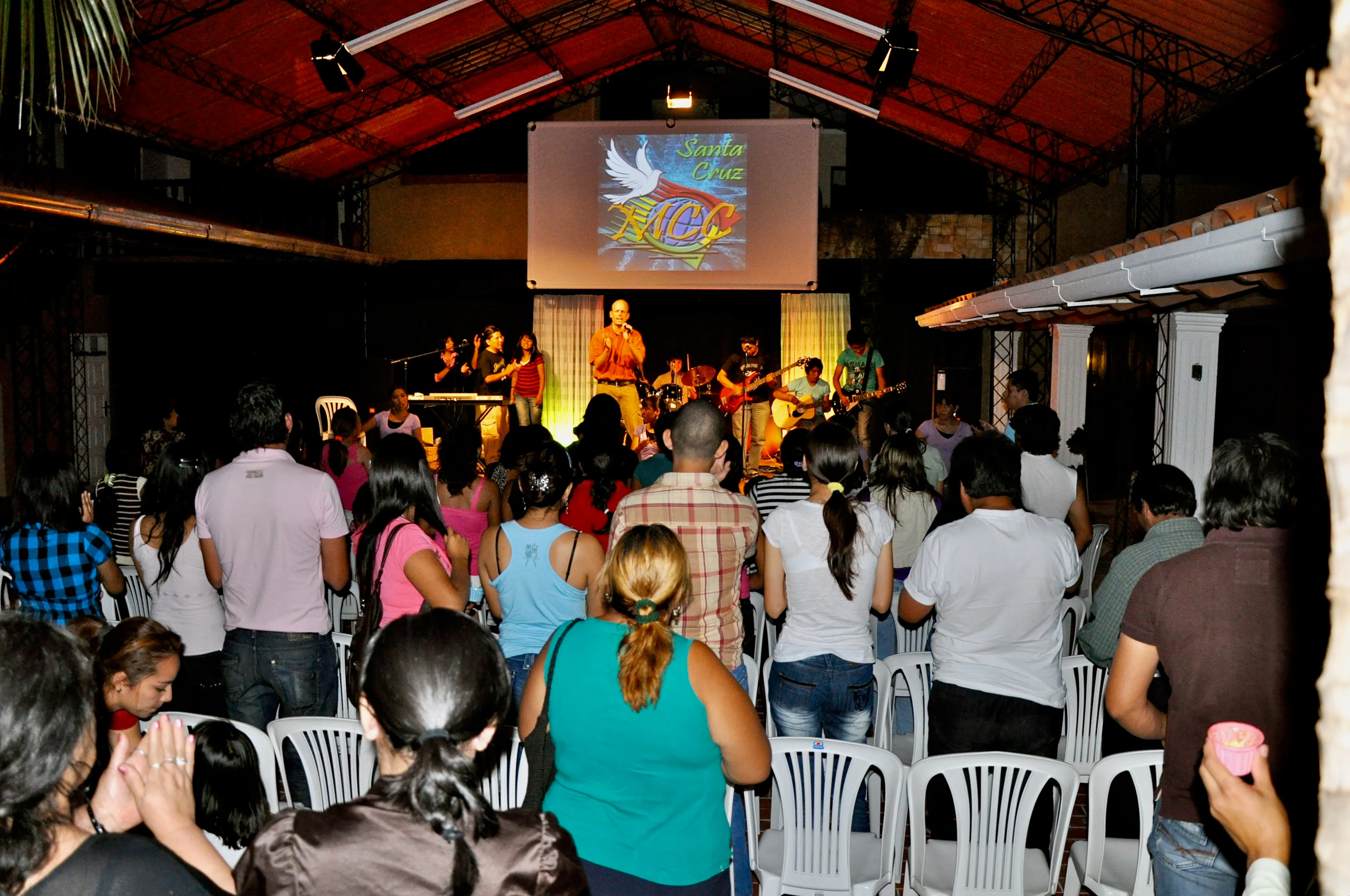 Our church 'Movimiento Cristiano Celular' (MCC) in Santa Cruz, Bolivia.